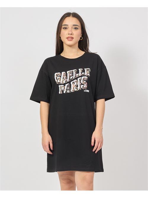 Robe manches courtes avec logo Gaelle Paris GAELLE PARIS | GAABW04535NE01